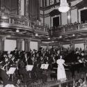 Konzert mit Orchester im goldenen Saal des Musikvereins